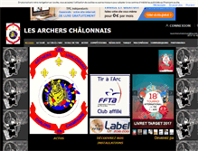 Tablet Screenshot of lesarcherschalonnais.com